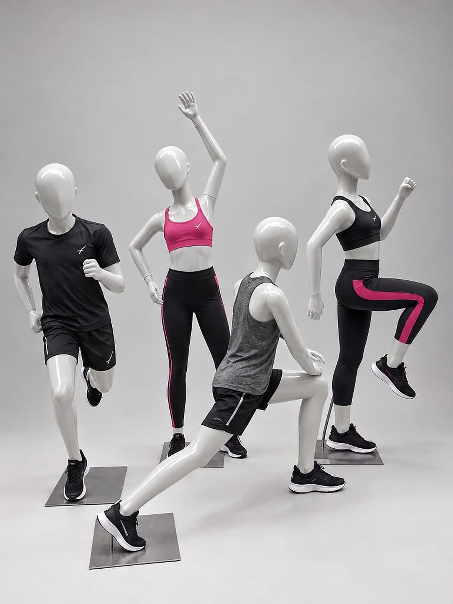 Linha de Manequins Fitness Infantil - EXART